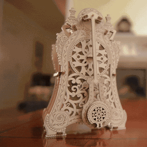 Wooden Mechanical Model - Magic Clock, age 14+ SHRINKWRAPPED - jiminy eco-toys