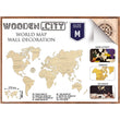 Load image into Gallery viewer, Wooden World Map - wall decoration SHRINKWRAPPED - jiminy eco-toys